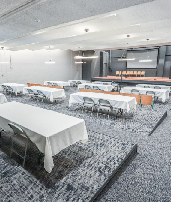Plan your next event or buisness meeting in the heart of downtown Leavenworth. Featuring 2,789 square feet of event space. Perfect for weddings, banquets, corporate meetings and other events!